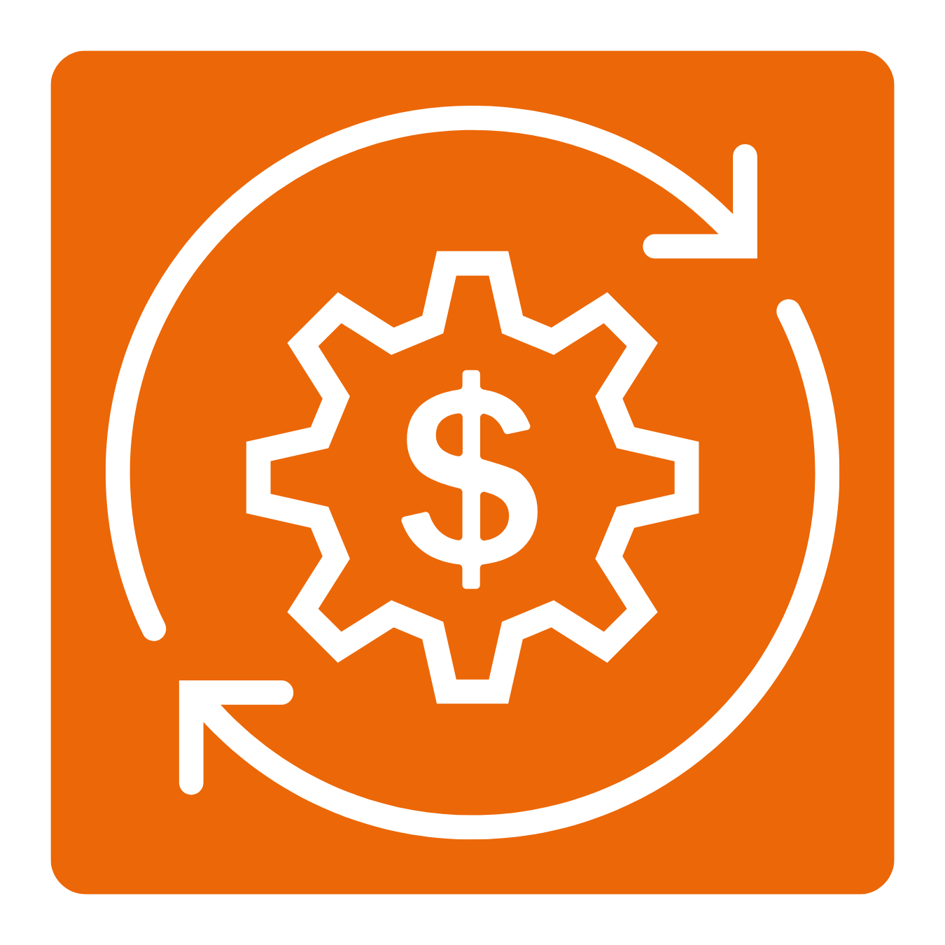 Cost-effectiveness icon