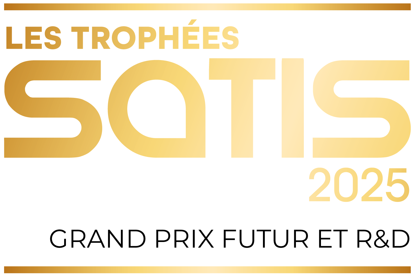 Trophée SATIS 2025 BBright SGT Futur et R&D