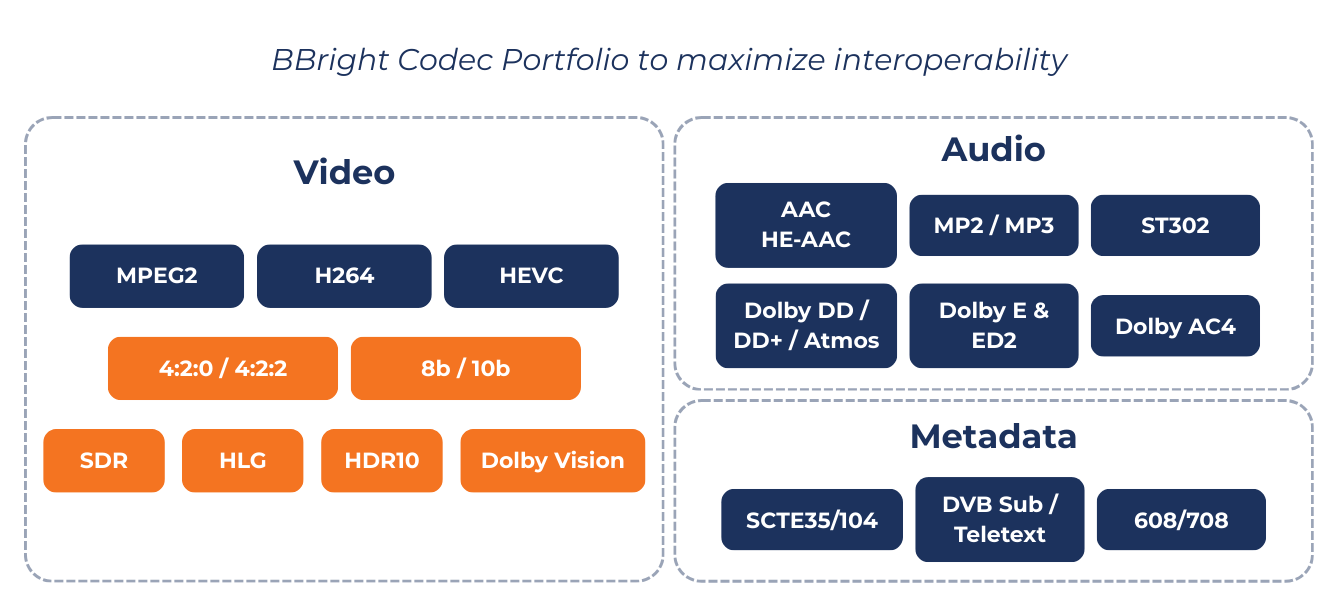 BBright Codec Portfolio